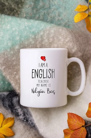 Alya Gift Shop Kişiye Özel I'm A English Teacher Kupa Bardak