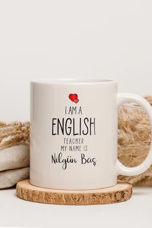 Alya Gift Shop Kişiye Özel I'm A English Teacher Kupa Bardak