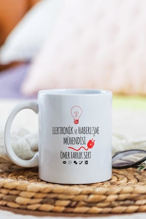 Alya Gift Shop Kişiye Özel Elektronik Ve Haberleşme Mühendisi Kupa Bardak