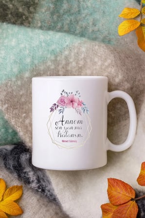 Alya Gift Shop Kişiye Özel Annem Kupa Bardak