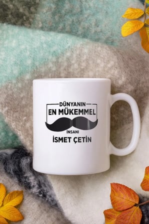 Alya Gift Shop Kişiye Özel Dünyanın En Mükemmel İnsanı Kupa Bardak