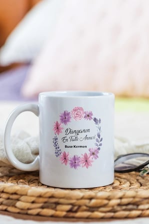 Alya Gift Shop Kişiye Özel Dünyanın En Tatlı Annesi Kupa Bardak