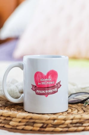 Alya Gift Shop Kişiye Özel Dünyanın En Tatlı Annesi Kupa Bardak