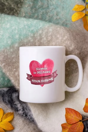 Alya Gift Shop Kişiye Özel Dünyanın En Tatlı Annesi Kupa Bardak