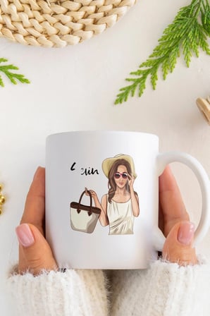 Alya Gift Shop Kişiye Özel Figürlü Kupa Bardak