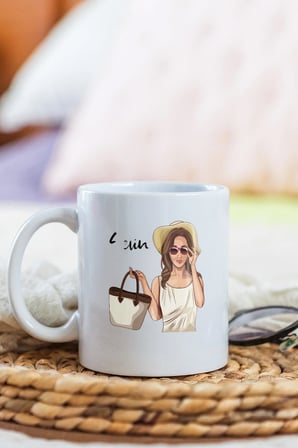 Alya Gift Shop Kişiye Özel Figürlü Kupa Bardak