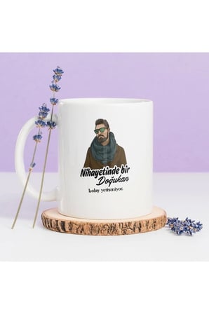 Alya Gift Shop Kişiye Özel Doğukan Kolay Yetişmiyor Kupa Bardak