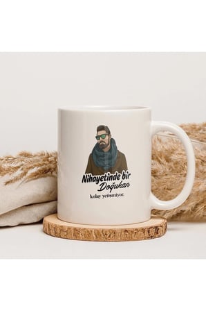 Alya Gift Shop Kişiye Özel Doğukan Kolay Yetişmiyor Kupa Bardak
