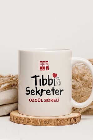 Alya Gift Shop Kişiye Özel Tıbbi Sekreter Kupa Bardak