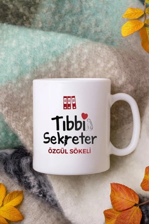 Alya Gift Shop Kişiye Özel Tıbbi Sekreter Kupa Bardak