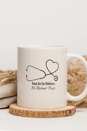 Alya Gift Shop Kişiye Özel Yılın En İyi Doktoru Kupa Bardak