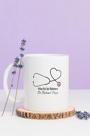 Alya Gift Shop Kişiye Özel Yılın En İyi Doktoru Kupa Bardak
