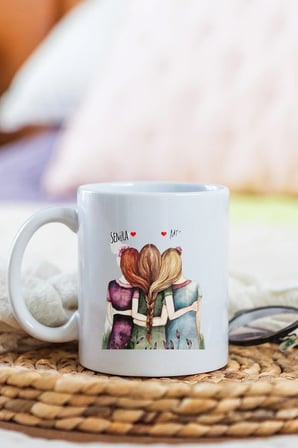 Alya Gift Shop Kişiye Özel Figürlü Kupa Bardak