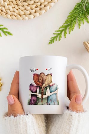 Alya Gift Shop Kişiye Özel Figürlü Kupa Bardak