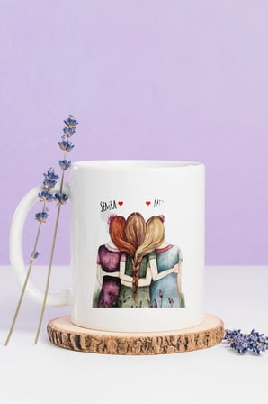 Alya Gift Shop Kişiye Özel Figürlü Kupa Bardak