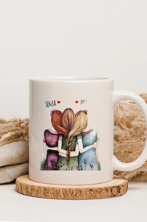 Alya Gift Shop Kişiye Özel Figürlü Kupa Bardak
