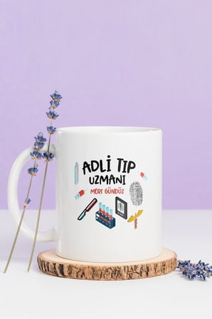 Alya Gift Shop Kişiye Özel Adli Tıp Uzmanı Kupa Bardak