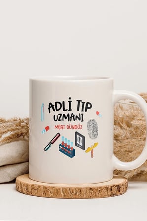 Alya Gift Shop Kişiye Özel Adli Tıp Uzmanı Kupa Bardak