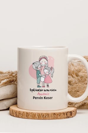 Alya Gift Shop Kişiye Özel Özel Bir İnsan Annemiz Kupa Bardak