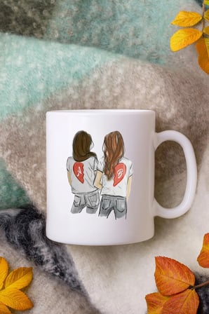 Alya Gift Shop Kişiye Özel Figürlü Kupa Bardak