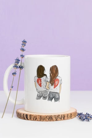 Alya Gift Shop Kişiye Özel Figürlü Kupa Bardak