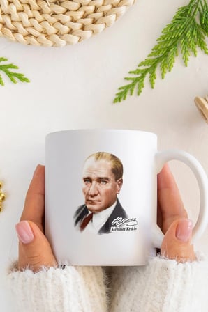 Alya Gift Shop Kişiye Özel Kemal Atatürk Kupa Bardak