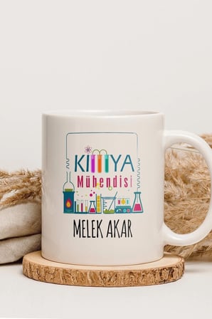 Alya Gift Shop Kişiye Özel Kimya Mühendisi Kupa Bardak