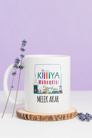 Alya Gift Shop Kişiye Özel Kimya Mühendisi Kupa Bardak