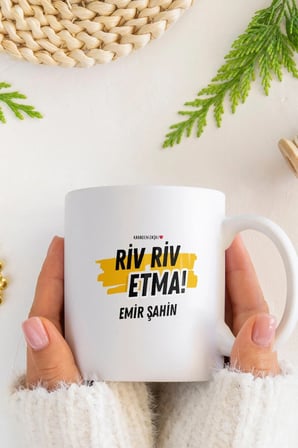 Alya Gift Shop Kişiye Özel Karadeniz Aşkı Kupa Bardak