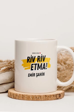 Alya Gift Shop Kişiye Özel Karadeniz Aşkı Kupa Bardak