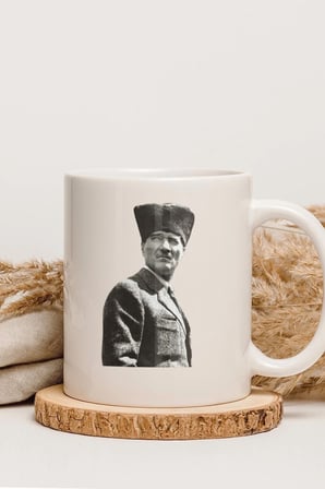 Alya Gift Shop Kişiye Özel Mustafa Kemal Atatürk Kupa Bardak