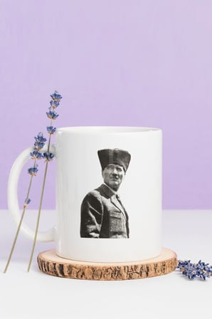 Alya Gift Shop Kişiye Özel Mustafa Kemal Atatürk Kupa Bardak