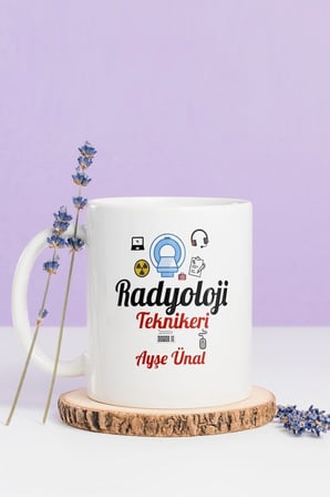 Alya Gift Shop Kişiye Özel Radyoloji Teknikeri Kupa Bardak