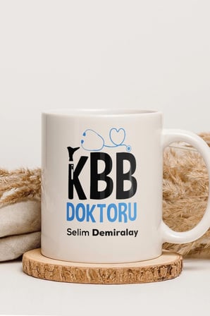 Alya Gift Shop Kişiye Özel KBB Doktoru Kupa Bardak
