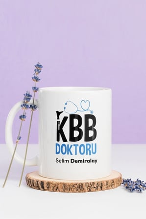 Alya Gift Shop Kişiye Özel KBB Doktoru Kupa Bardak