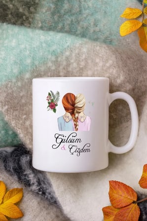 Alya Gift Shop Kişiye Özel Figürlü Kupa Bardak