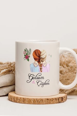 Alya Gift Shop Kişiye Özel Figürlü Kupa Bardak