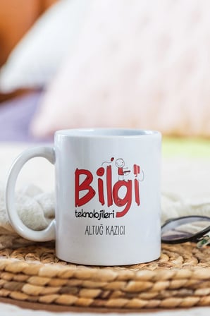 Alya Gift Shop Kişiye Özel Bilgi Teknolojileri Kupa Bardak