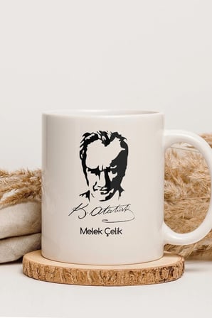 Alya Gift Shop Kişiye Özel Kemal Atatürk Kupa Bardak