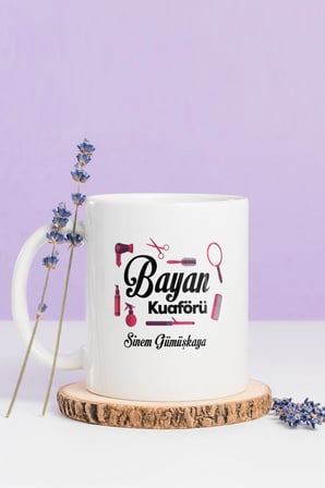Alya Gift Shop Kişiye Özel Kuaförü Kupa Bardak