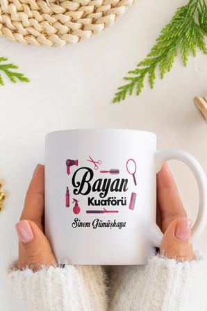 Alya Gift Shop Kişiye Özel Kuaförü Kupa Bardak