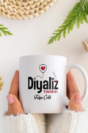 Alya Gift Shop Kişiye Özel Diyaliz Teknikeri Kupa Bardak