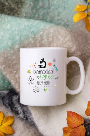 Alya Gift Shop Kişiye Özel Biomedical Engineer Kupa Bardak