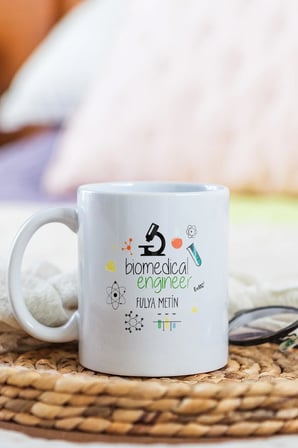 Alya Gift Shop Kişiye Özel Biomedical Engineer Kupa Bardak