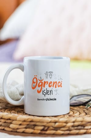 Alya Gift Shop Kişiye Özel Öğrenci İşleri Kupa Bardak