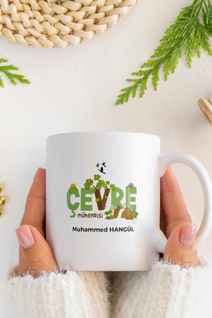Alya Gift Shop Kişiye Özel Çevre Mühendisi Kupa Bardak