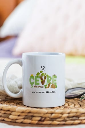Alya Gift Shop Kişiye Özel Çevre Mühendisi Kupa Bardak