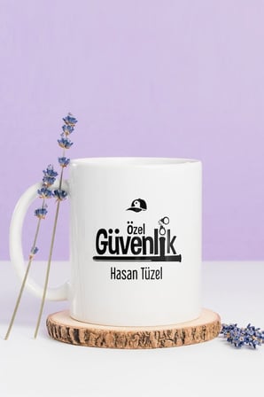 Alya Gift Shop Kişiye Özel Özel Güvenlik Kupa Bardak