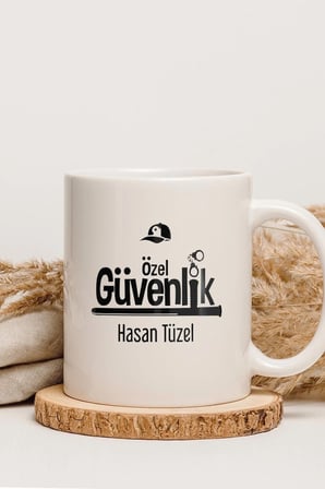 Alya Gift Shop Kişiye Özel Özel Güvenlik Kupa Bardak