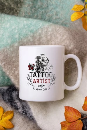 Alya Gift Shop Kişiye Özel Tattoo Artist Kupa Bardak